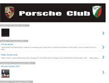 Tablet Screenshot of porschcayman.blogspot.com