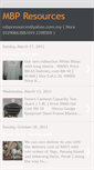 Mobile Screenshot of mbpresources.blogspot.com