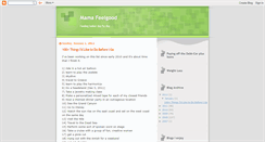 Desktop Screenshot of mamafeelg00d.blogspot.com