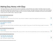 Tablet Screenshot of easyebayebay.blogspot.com