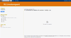 Desktop Screenshot of 911motorsport.blogspot.com