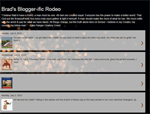 Tablet Screenshot of bradclementsblog.blogspot.com