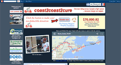 Desktop Screenshot of coast2coast2cure.blogspot.com