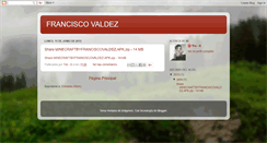 Desktop Screenshot of franciscovaldez.blogspot.com