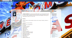 Desktop Screenshot of mundo-dos-parques.blogspot.com