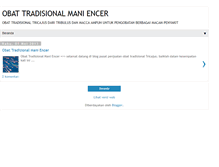 Tablet Screenshot of obattradisionalmaniencer.blogspot.com