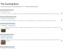 Tablet Screenshot of cunningrunt.blogspot.com