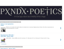 Tablet Screenshot of panda-poetics.blogspot.com