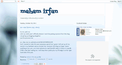 Desktop Screenshot of mahamirfan.blogspot.com