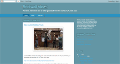 Desktop Screenshot of brickwall-views.blogspot.com