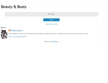 Tablet Screenshot of beautyandbeats.blogspot.com