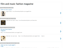 Tablet Screenshot of filmandmusicfashionmagazine.blogspot.com