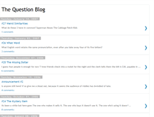Tablet Screenshot of blogofquestion.blogspot.com