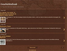 Tablet Screenshot of geschichtsfreak.blogspot.com