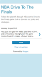 Mobile Screenshot of drivetothefinals2011.blogspot.com