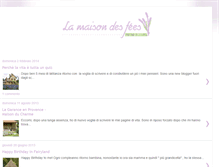 Tablet Screenshot of lamaisondesfes.blogspot.com