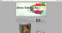 Desktop Screenshot of divitakniesart.blogspot.com