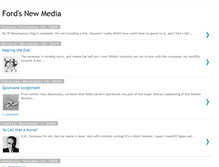 Tablet Screenshot of fordsmedia790.blogspot.com