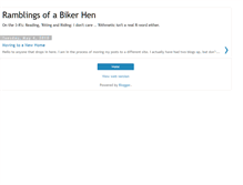 Tablet Screenshot of bikerhen.blogspot.com