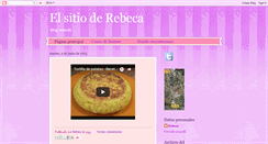 Desktop Screenshot of elsitioderebeca.blogspot.com