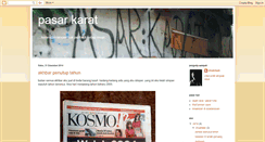 Desktop Screenshot of di-pasar-karat.blogspot.com