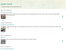 Tablet Screenshot of di-pasar-karat.blogspot.com