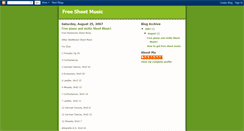 Desktop Screenshot of abcsheetmusic.blogspot.com