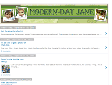 Tablet Screenshot of modern-dayjane.blogspot.com