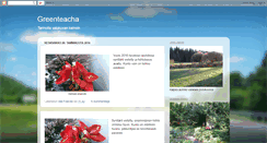 Desktop Screenshot of greenteacha.blogspot.com