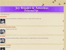 Tablet Screenshot of joyamostrasebrindes.blogspot.com