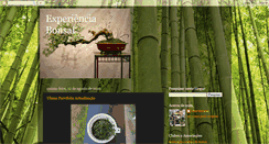 Desktop Screenshot of experienciabonsai.blogspot.com