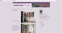 Desktop Screenshot of bankhousequilts.blogspot.com