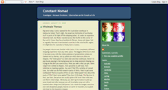 Desktop Screenshot of constantnomad.blogspot.com