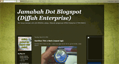 Desktop Screenshot of jamabah.blogspot.com