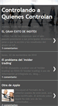 Mobile Screenshot of controlandoaquienescontrolan.blogspot.com