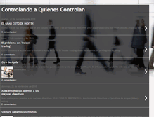 Tablet Screenshot of controlandoaquienescontrolan.blogspot.com