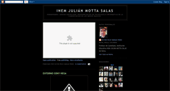 Desktop Screenshot of inemjulianmottasalasneiva.blogspot.com