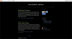 Desktop Screenshot of nfluencemedia.blogspot.com