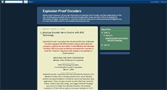 Desktop Screenshot of explosionproofencoders.blogspot.com