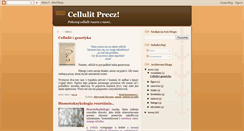 Desktop Screenshot of cellulitprecz.blogspot.com