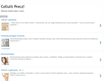 Tablet Screenshot of cellulitprecz.blogspot.com