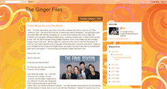 Desktop Screenshot of gingerfilesofmel.blogspot.com
