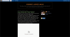 Desktop Screenshot of cookielovesmilk.blogspot.com