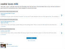 Tablet Screenshot of cookielovesmilk.blogspot.com