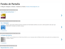 Tablet Screenshot of fondoscristianos.blogspot.com