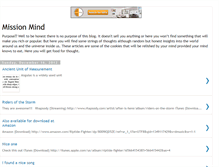 Tablet Screenshot of mission666mind.blogspot.com