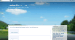 Desktop Screenshot of lowdownreport.blogspot.com