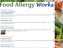 Tablet Screenshot of foodallergyworks.blogspot.com