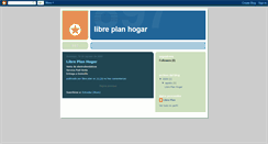 Desktop Screenshot of libreplanhogar.blogspot.com