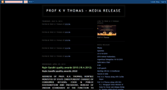 Desktop Screenshot of kvtnews.blogspot.com